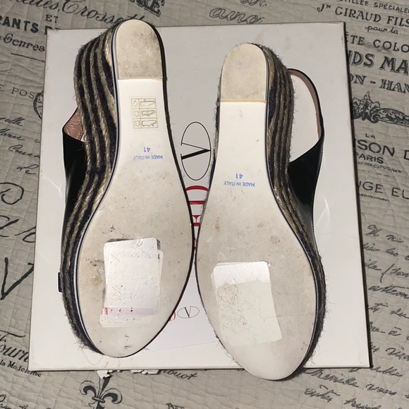 Valentino Vintage navy platform - Picture 3 of 4